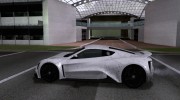 Zenvo ST1 2010 для GTA San Andreas миниатюра 2
