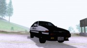 Toyota Trueno AE86 Initial D 4th Stage для GTA San Andreas миниатюра 4