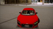 Audi R8 2017 v2.0 для GTA San Andreas миниатюра 13