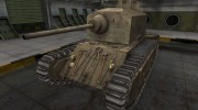 Пустынный французкий скин для ARL 44 для World Of Tanks миниатюра 1
