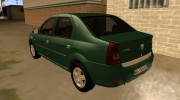 Dacia Logan для GTA San Andreas миниатюра 4