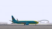 Boeing 737-84R AeroSvit Ukrainian Airlines for GTA San Andreas miniature 4