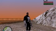 Punisher Skin for GTA San Andreas miniature 3