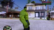 Hulk Classic для GTA San Andreas миниатюра 4
