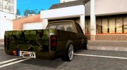 US Army Volkswagen Caddy для GTA San Andreas миниатюра 4