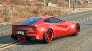 Ferrari F12 Berlinetta (LibertyWalk) v1.2 for GTA 5 miniature 3