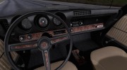 Oldsmobile Hurst/Olds 455 Holiday Coupe 1969 для GTA San Andreas миниатюра 6