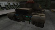 Контурные зоны пробития T110E4 для World Of Tanks миниатюра 4