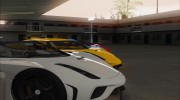 2016 Koenigsegg Regera для GTA San Andreas миниатюра 9
