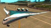Boeing 797 BWB для GTA San Andreas миниатюра 1
