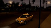 Kia Rio Taxi para GTA San Andreas miniatura 1