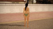 Green Bikini para GTA San Andreas miniatura 2