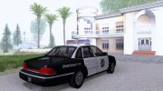 1994 Ford Crown Victoria SFPD для GTA San Andreas миниатюра 3
