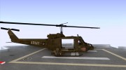 Вертолёт huey из call of duty black ops для GTA San Andreas миниатюра 5