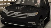 Toyota Highlander 2011 для GTA San Andreas миниатюра 1