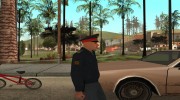 Милиционер для GTA San Andreas миниатюра 2