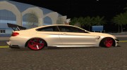 BMW M4 F82 Race Tune para GTA San Andreas miniatura 5