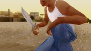 Bowie Knife From Dead Rising 2 para GTA San Andreas miniatura 5
