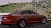 Audi A4 TFSI Quattro 2017 для GTA San Andreas миниатюра 9