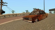 ВАЗ 2107 Ржавый Гринго para GTA San Andreas miniatura 2