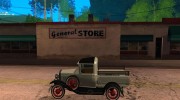 Ford Model A Pickup 1930 для GTA San Andreas миниатюра 2