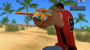 Sniper gold para GTA San Andreas miniatura 2