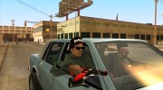 Tec-9 Neural CS GO Red для GTA San Andreas миниатюра 3