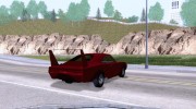 Dodge Charger Daytona Fast & Furious 6 para GTA San Andreas miniatura 3