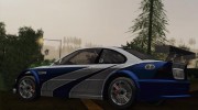 BMW M3 GTR для GTA San Andreas миниатюра 24