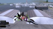 F-22 Raptor Graffity Skin для GTA San Andreas миниатюра 3