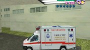 RTW Ambulance for GTA Vice City miniature 3