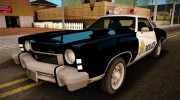 Chevrolet Monte Carlo 1973 Police для GTA San Andreas миниатюра 1