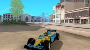 Renault F1 для GTA San Andreas миниатюра 1