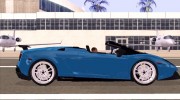 Lamborghini Gallardo LP570-4 Spyder 2012 для GTA San Andreas миниатюра 6