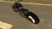 Harley Davidson Custom Bobber para GTA San Andreas miniatura 3