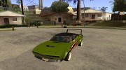 Dodge Charger RT SharkWide для GTA San Andreas миниатюра 1