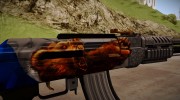 AK-47A1 Russian Flag для GTA San Andreas миниатюра 3