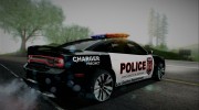 2012 Dodge Charger SRT8 Police interceptor LSPD para GTA San Andreas miniatura 4