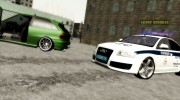 Audi RS6 Полиция ДПС для GTA San Andreas миниатюра 7