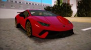 Lamborghini Huracan Performante LP640-4 2017 Wheel style 2 для GTA San Andreas миниатюра 1