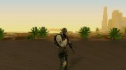 Modern Warfare 2 Soldier 10 para GTA San Andreas miniatura 4