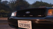 Ford Crown Victoria LAPD для GTA 5 миниатюра 3