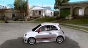 Fiat 500 Abarth для GTA San Andreas миниатюра 2