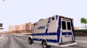 Freightliner Bone County Police Fire Medical для GTA San Andreas миниатюра 2