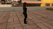 Black Widow - Scarlet Johansson from Avengers para GTA San Andreas miniatura 4