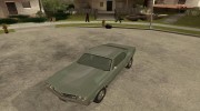 Sabre GT From GTA IV для GTA San Andreas миниатюра 1
