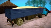 Прицеп Зерновоз к ЗиЛ 130 for GTA San Andreas miniature 1