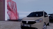 Dacia Lodgy V1 para GTA San Andreas miniatura 2