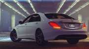 Mercedes-Benz S63 AMG W222 2.6 для GTA 5 миниатюра 9
