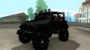 Jeep Wrangler Off road v2 для GTA San Andreas миниатюра 1